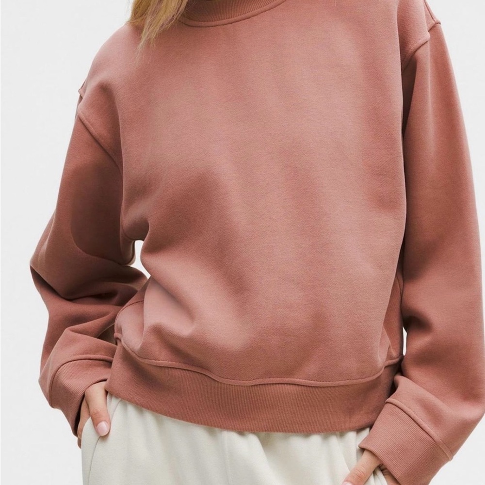 Lululemon Steady State Red Clay Sweatshirt